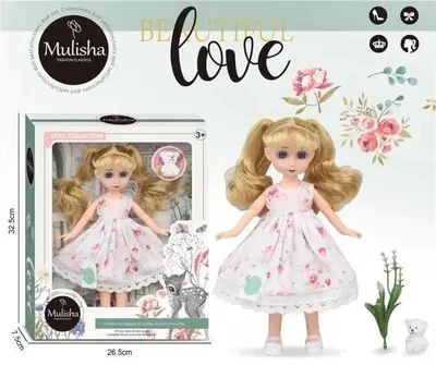 Produktbild von Lalka 30 cm mit Teddybär - Merkpol