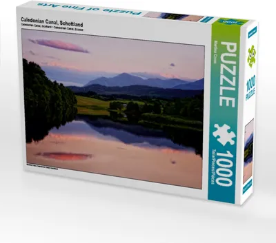 Produktbild von Calvendo Caledonian Canal, Schottland 1000 Teile Puzzle quer 640x480mm, Cross Martina; 7294853