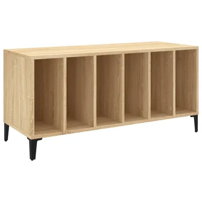 Produktbild von vidaXL Plattenschrank Sonoma-Eiche 100x38x48 cm Holzwerkstoff