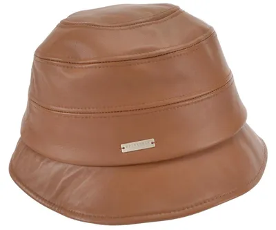 Produktbild von Seeberger weicher Glocken Lederhut 100% Echtleder, beige, Gr. M
