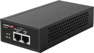 Obrázok produktu pre Edimax 2.5 Gigabit PoE+ Injector , IEEE 802.3at PoE Standard (30 Watt)