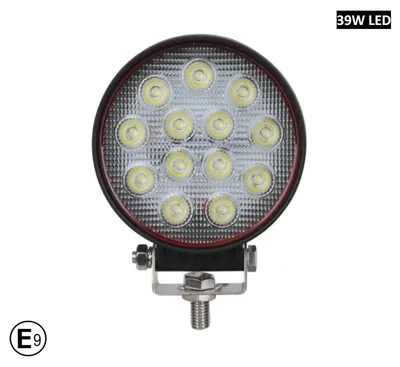 Zdjęcie produktu dla 12 cm, 39 W, bardzo wydajny okrągły reflektor LED/halogenowy PRO, 12 V/24 V