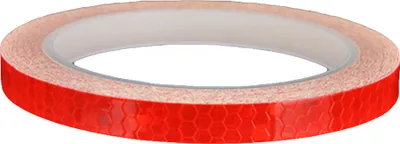 Produktbild von MTB Cycling Wheel Felgenlicht Reflektierender Aufkleber Klebstoff Warnstreifen Aufkleber rot
