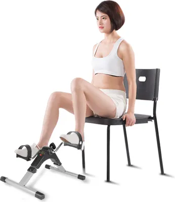 Produktbild von Heimtrainer mit LCD Bildschirm  zum Training von Armen und Beinen Einstellbare statische Mini-Bike