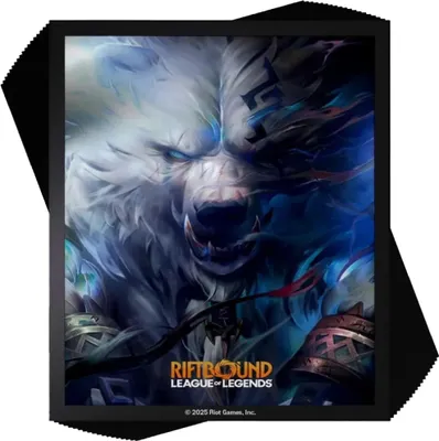 Produktbild von Riftbound Origins Volibear Art Sleeves (100 Hüllen)