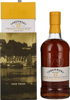 Image de Tobermory 23 Years Old OLOROSO CASK Finish 46,3% Vol. 0,7l en boîte cadeau