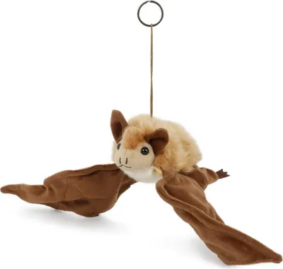 Produktbild von Fledermaus Kuscheltier braun Wimperfledermaus Teichfledermaus Plüschtier ATURO