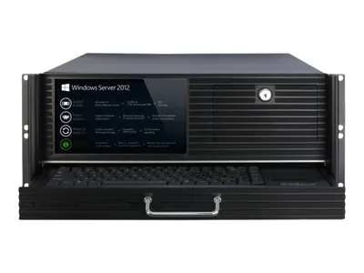 Obrázok produktu pre Inter-Tech 4U 4452-TFT, Skriňa, Server, Čierna, ATX, micro ATX, Mini-ITX, Oceľ, HDD, Výkon