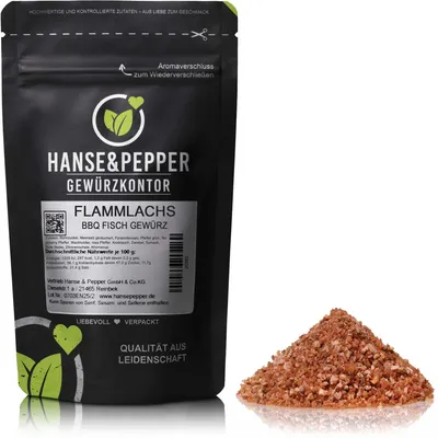 Produktbild von 500g Flammlachs / BBQ Fisch Würzmischung
