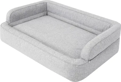 Immagine prodotto di Letto per cani, mobile per animali, letto per gatti, sfoderabile, cesto per cani, cuscino per cani, lettino per cani, posti letto, divano per cani, frassino, L: 78x47 cm