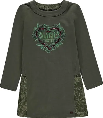 Produktbild von Grünes Langarmkleid für Mädchen, Kanz