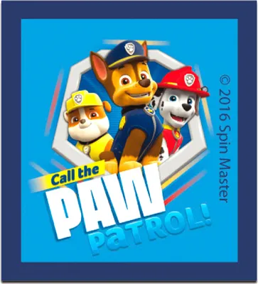 Produktbild von Paw Patrol © Call The Paw Partrol 2 - Aufnäher, Bügelbild, Aufbügler, Applikationen, Patches, Flicken, Zum Aufbügeln, Größe: 5,5 x 6,2 cm