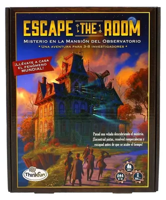 Produktbild von Escape Room Mistero in The Observatorium Mansion Logikspiel Brettspiel für Kinder und Erwachsene für 3-8 Spieler