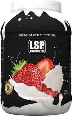 Produktbild von LSP Premium Whey Protein Eiweiß (1.800g), Erdbeere