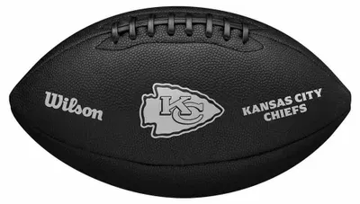 Produktbild von Wilson Nfl Team Metallic Premiere Kansas City Chiefs American-football-ball Schwarz Schwarz One Size