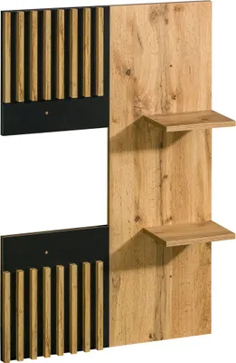 Obrázek produktu pro Nástěnný panel 74x107 MILAGRA - dub wotan / černý
