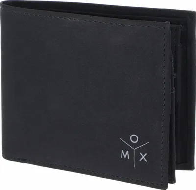 Produktbild von oxmox Geldbörse New Cryptan RFID Protect Querscheinbörse Ox 2.0 Print Grey Black schwarz