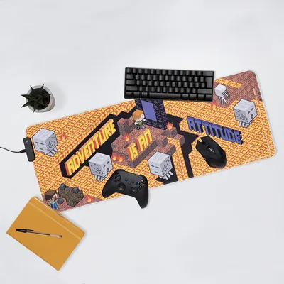 Immagine prodotto di Minecraft: Tappetino luminoso da scrivania