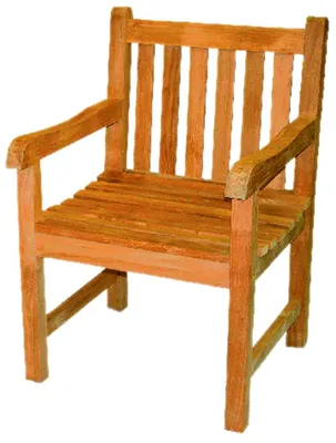 Produktbild von Teakstuhl Sessel Gartensessel Teak Gartenstuhl Teakholz