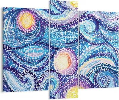 Produktbild von Bild auf Leinwand - Leinwandbild - Abstraktion modern - 95x80cm - Wand Bild - Wanddeko - Wandbilder - Leinwanddruck - Bilder - Kunstdruck - Wanddekoration - Leinwand bilder - Wandkunst - CB95x80-3935