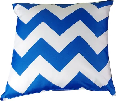 Produktbild von wasserabweisendes Zierkissen Outdoor 45x45cm in blau o. grün Kissen