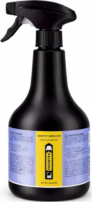 Produktbild von INNOTEC Graffiti Remover 500 ml – kraftvoller Graffiti-Entferner für Farbe & Spraylack – löst schnell Farbschichten auf Beton, Metall, Holz und Putz