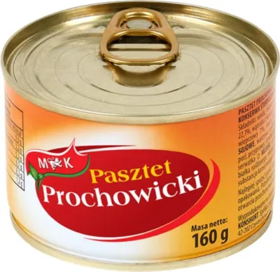 Zdjęcie produktu dla Mk Pasztet Prochowicki 160g Drobiowo Wieprzowy Pyszny I Aromatyczny