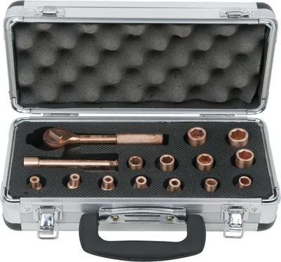 Immagine prodotto di Set di chiavi a bussola BERYLLIUMplus 1/4" 15 pz