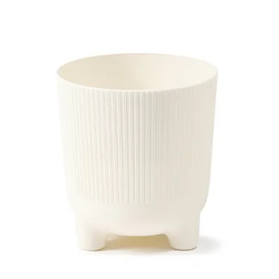 Obrázok produktu pre Plastový kvetináč Aria jumper 140 mm krémový
