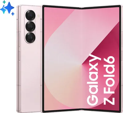 Image de Samsung Galaxy Z Fold6 SM-F956B 19,3 cm (7.6") Double SIM Android 14 5G USB Type-C 12 Go 1 To 4400 mAh Rose