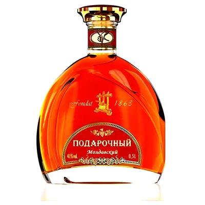 Produktbild von Weinbrand Podarochnyj 5 Jahre Reifezeit 0,5L 40% vol.