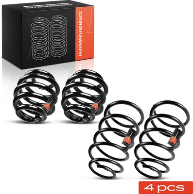 Image de Frankberg 4x Ressorts de suspension Avant Arrière pour Audi A3 8L1 TT 8N3 TT Roadster 8N9