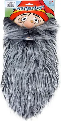 Produktbild von Zwergenbart grau 28cmx35cm