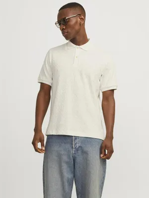 Produktbild von Jack & Jones Blucliff Kurzarm-poloshirt Beige S Mann Beige S
