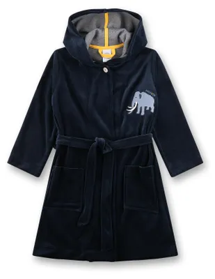 Produktbild von Sanetta Jungen-Bademantel blau Mammut 104