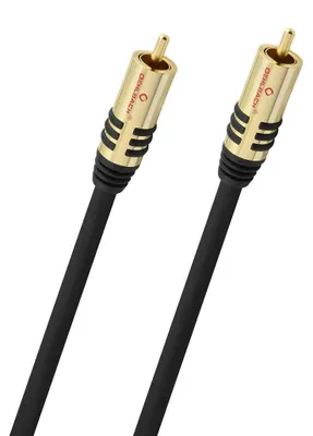 Zdjęcie produktu dla OEHLBACH D1C21533, RCA, Męska, RCA, Męska, 3 m, Czarny, Złoto
