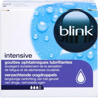 Zdjęcie produktu dla intensywnie łagodzące krople do oczu blink, 20 pipet jednodawkowych
