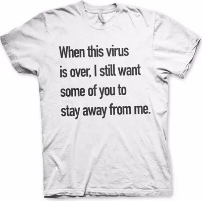 Produktbild von Stay Away From Me T-Shirt - XX-Large - White