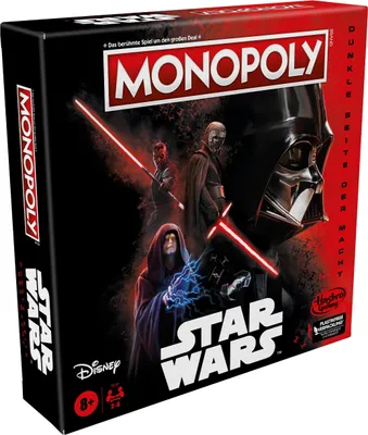 Zdjęcie produktu dla Hasbro - Gra planszowa - Monopoly Star Wars: Ciemna Strona Mocy Gra planszowa Ciemna Strona Mocy