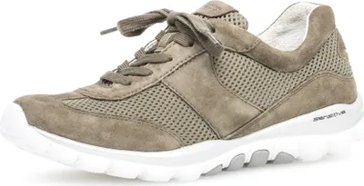 Produktbild von Gabor Comfort Sneaker Low - Olive Leder Größe: 41 Normal