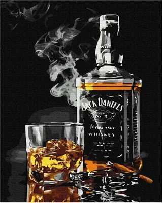 Produktbild von Malen nach Zahlen - Jack Daniels 40x50cm