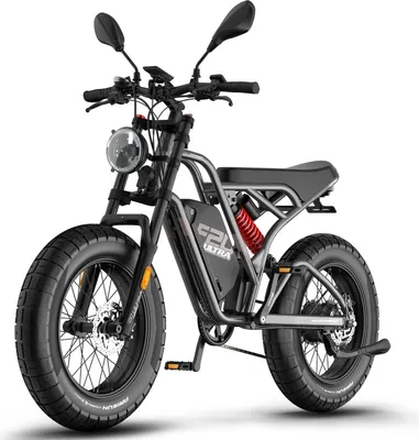Productafbeelding van FAFREES F20 Ultra E-bike - Batterij 48V25AH 20 Inch Banden Hydraulische Schijfrem - Grijs