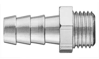 Produktbild von 10-mm-Schlauchverbinder mit 1/4"-Außengewinde