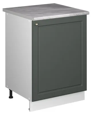 Immagine prodotto di Mobile lavello cucina Vicco Fame-Line Verde-oro rustico/Bianco 60 cm, Model 62202