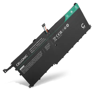 Produktbild von CELLONIC 1x Akku für Notebook Kompatibel mit Lenovo ThinkPad X1 Carbon Gen 4, ThinkPad X1 Yoga Gen 1, ThinkPad X1 Yoga Gen 3, 00HW028 - (3200mAh, 15.2V)