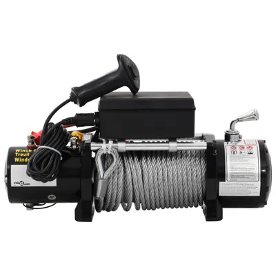 Produktbild von vidaXL Elektrický káblový navijak 12 V 5909 kg