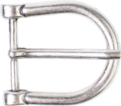 Produktbild von FRONHOFER Gürtelschnalle silber, Dornschnalle für 3,5 cm Riemen, Hufeisen