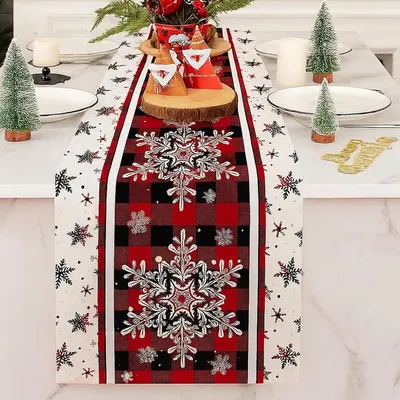 Produktbild von Weihnachtlicher Tischläufer, 183 x 33 cm