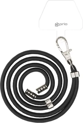 Immagine prodotto di cordino universale per cellulare prio 0,7 m nero