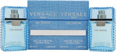 Produktbild von Versace Man Eau Fraîche Eau de Toilette Natural Spray 2 x 30ml